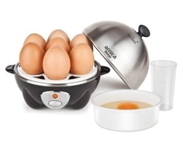 1. Başında beklemeden istediğiniz kıvamda yumurtalar pişirebilirsiniz...