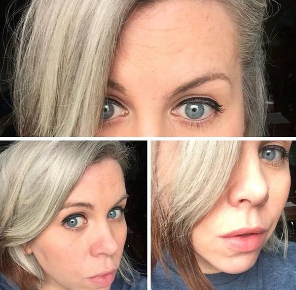 9. "У меня начали появляться седые волосы в 11-12 лет. Сначала я выдергивала их. Потом пыталась скрыть бесконечным окрашиванием. Наконец, в 32 года, я поняла, насколько красив мой оттенок волос!"