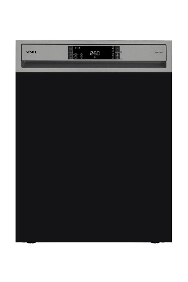 10. Vestel'in yarı ankastre bulaşık makinesi de çok tercih edilen modellerden biri.