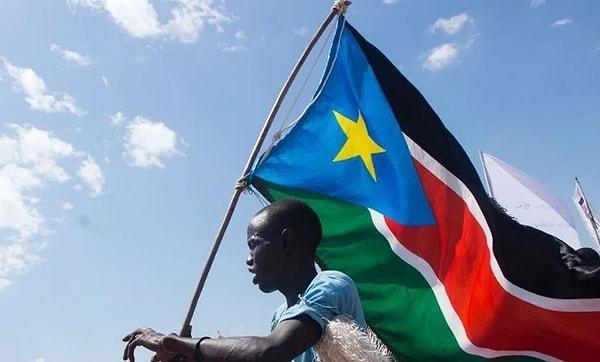 13. En yeni bayrak ise Güney Sudan'ın...