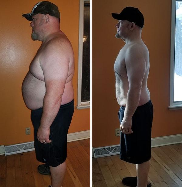 15. "8 aylık süreçte 149 kilodan 103 kiloya düştüm. Ancak hala gidilecek yolum var."