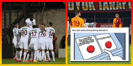 Cimbom Havlu Attı! Hatayspor'a 3 Golle Yenilen Galatasaray Şampiyonluk Yarışında Ağır Yara Aldı