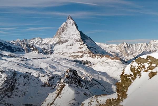 78. Matterhorn, İsviçre:
