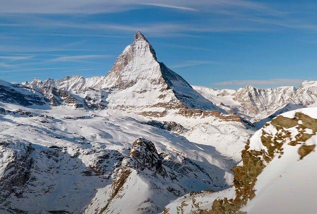 78. Matterhorn, İsviçre: