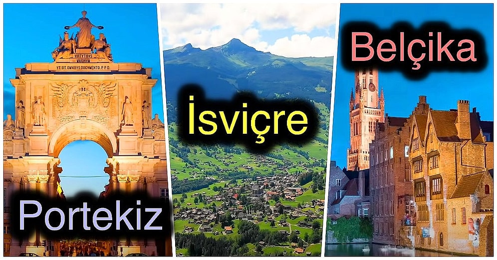 Avrupa'ya Giden Herkesin Mutlaka Uğraması Gereken Birbirinden Büyüleyici 100 Destinasyon