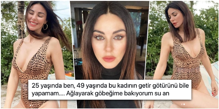 Neredeyse 50 Yaşında Olan Defne Samyeli'nin Mayolu Fotoğrafları Ortalığı Alev Alev Yaktı 🔥