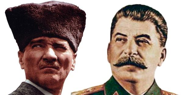 5. Cumhuriyet bayramında Atatürk, Sovyet Büyükelçisi'ne bu günde Stalin'in kendisini neden kutlamadığını sormuştu.