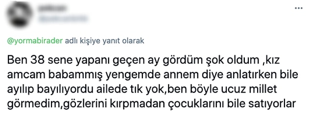 Sonrasında insanlar başlarına gelen ya da duydukları benzer hikayeleri anlatmaya başladılar.