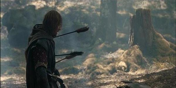 2. Peki Boromir'in öldüğü bu sahne LOTR serisinin hangi filmine ait?