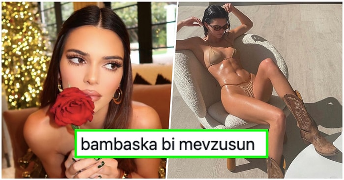 Kendall Jenner'ın İbret-i Âlem Olsun Diye Sergilediği Karın Kasları Ülke Genelinde Hava Sıcaklığını Artırdı!