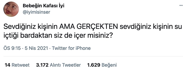 Soru şöyleydi...
