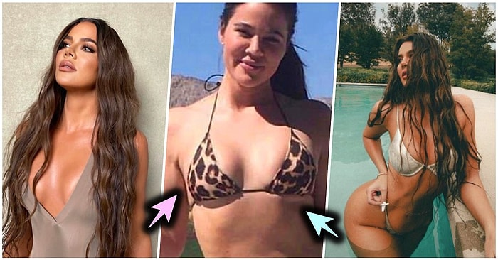 Снимок Хлои Кардашьян в купальнике без фотошопа просочился в сеть и наделал много шума
