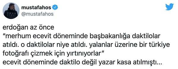 Erdoğan'ın bu hatası sonrası sosyal medyadan tepkiler gecikmedi. Bazı yorumları sizler için derledik 👇