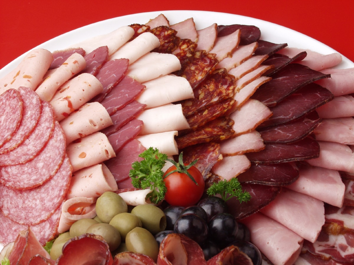 Мясная тарелка