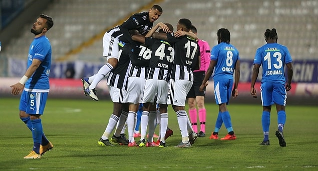 Beşiktaş rakibini 4-2 yenerek 3 puanın sahibi oldu.
