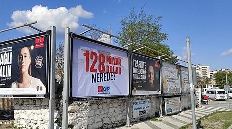 ‘128 Milyar Dolar Nerede’ Afişleri Aydın'da da Toplatıldı