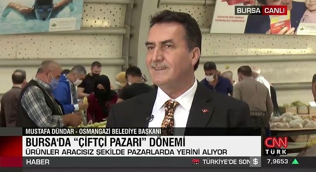 Haber programına da parayla katılmış