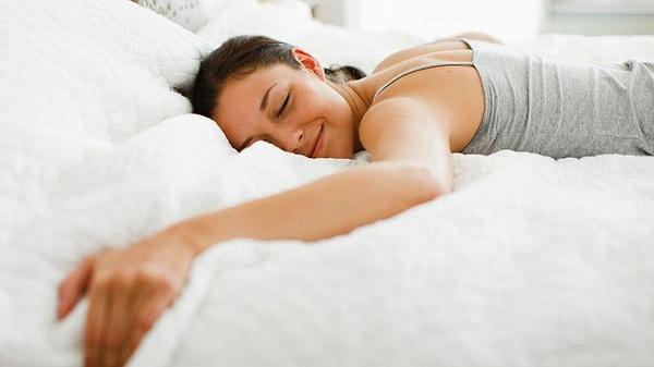 Uyurken vücut ısınız en düşük seviyededir.