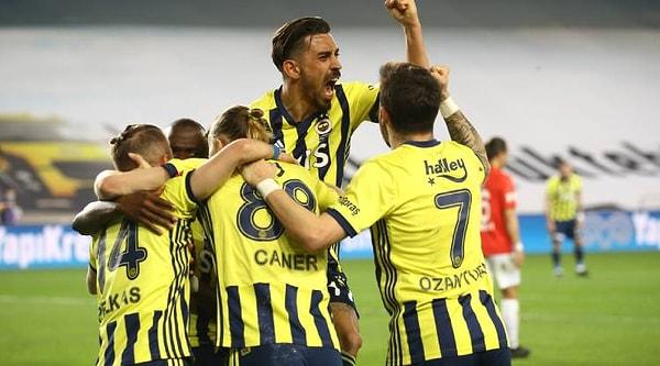 Mücadeleyi Fenerbahçe 2-1 kazanarak üç puanın sahibi oldu.
