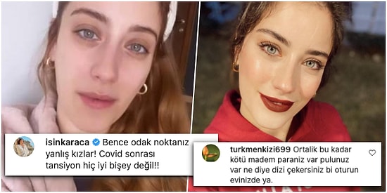 Koronavirüs Sonrası Tansiyon Problemi Yaşayan Hazal Kaya, Hastanelerin Doluluğuna İsyan Edince Linç Edildi