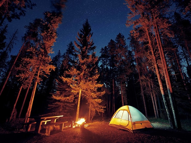 Hafta sonu kampa gitmek