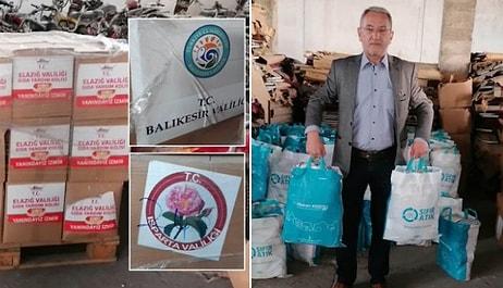 AKP'li Belediye, Deprem Yardımlarını 6 Ay Saklayıp Ramazan Kolisi Yapmış!