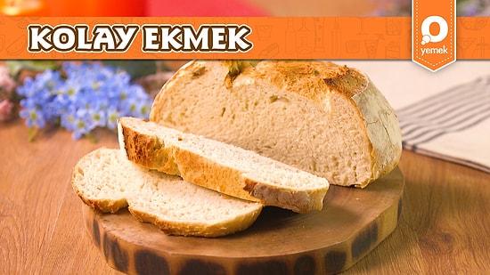 Kolayca Hazırlanan Hamuruyla Zahmetsiz Ekmek Tarifi Nasıl Yapılır?