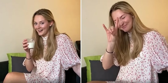 Norveçli Kadına Ayran İçirip Bozkurt İşareti Yaptıran Türk Yönetmen