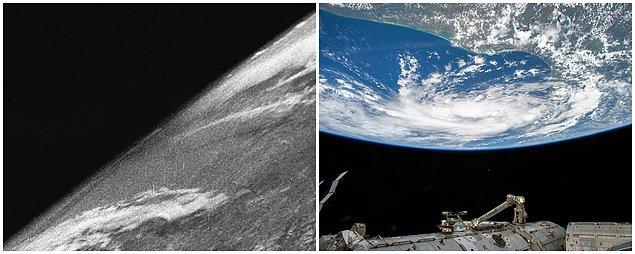 1. Dünya'nın uzaydan görüntüsü - 1946 / 2016