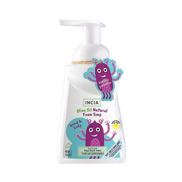 5. Incia markasına ait gönül rahatlığıyla kullanabileceğiniz bir sabun.