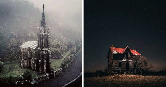 15 заброшенных мест, которые выглядят одновременно прекрасно и жутко (Новые фото)