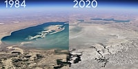 Google Планета Земля собирает спутниковые снимки, чтобы показать, как мощно поменяли люди планету за несколько лет