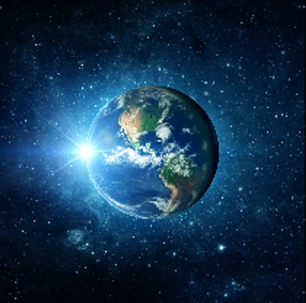 Dust on the Blue Marble