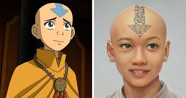 9. Аанг, "Аватар: Легенда об Аанге"