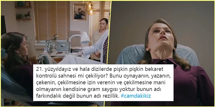 Bitsin Dedikçe Normalleştirilmeye Çalışılıyor! Camdaki Kız'daki Bekaret Kontrolü Sahnesi Tepkilerin Odağında