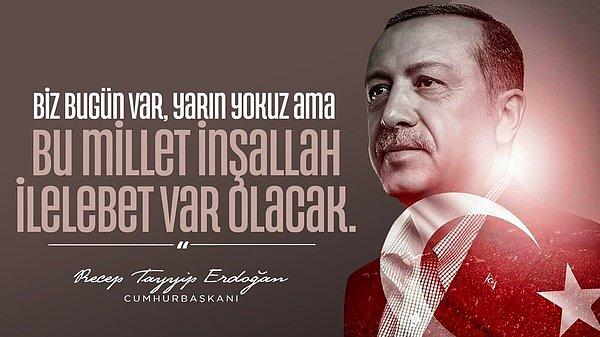 Söz konusu bu 'özlü söz', Mustafa Kemal Atatürk'ün “Benim naçiz vücudum, bir gün elbet toprak olacaktır. Fakat Türkiye Cumhuriyeti, ilelebet payidar kalacaktır.” sözüne çok benzetildi.