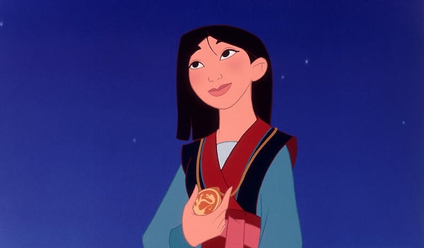 3. Mulan: Şansınızı denemelisiniz.