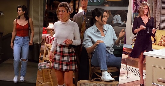 Friends Dizisinin Monica ve Rachel'ının Günümüze Çok da Uzak Olmayan Tarzları