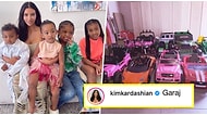 Kim Kardashian'ın Çocukları İçin Aldığı Araba Koleksiyonunu Görünce Bir Miktar Canınız Sıkılacak!