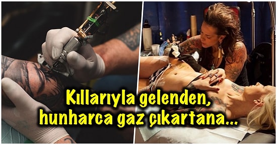 Hiç Tanımadıkları İnsanların Genital Bölgelerine Dövme Yaparken Neler Yaşadıklarını Açıkça Anlatan Sanatçılar