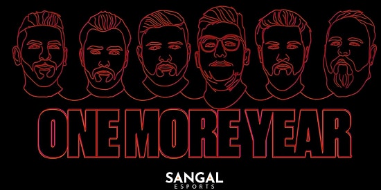 Sangal Esports, 1 Yıl Önce Bünyesine Kattığı CS:GO Takımıyla Sözleşme Uzattığını Açıkladı