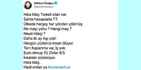 Gökhan Özoğuz'un Maç Tweeti Atanlara Sinirlenmesine Destek de Geldi Tepki de