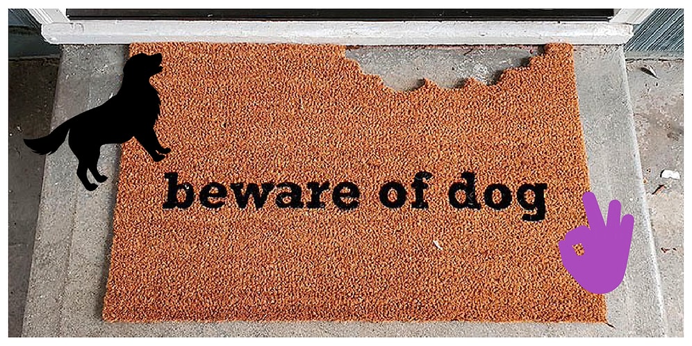 10 придверных ковриков, которые удивят любого гостя