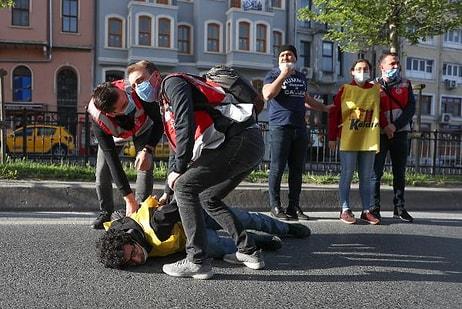 Taksim'e Çıkmak İsteyenlere İzin Yok: Yüzlerce Kişi Gözaltına Alındı