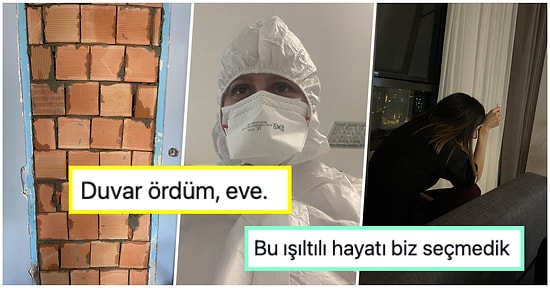 Tam Kapanmanın İlk Gününü Nasıl Geçirdiklerini Bir Görselle Anlatırken Her Telden Çalan 17 Takipçimiz