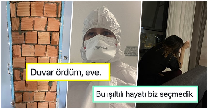 Tam Kapanmanın İlk Gününü Nasıl Geçirdiklerini Bir Görselle Anlatırken Her Telden Çalan 17 Takipçimiz