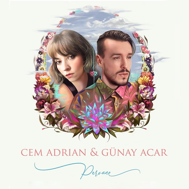 1. Cem Adrian Albüm Kapağı İllüstrasyonu