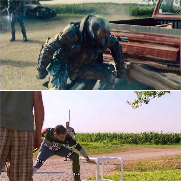 6. Michael Shannon Man of Steel (2013) filminde arabayı işte böyle kaldırıyor. 😂