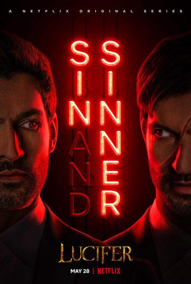 8. Yeni sezonuyla Netflix'e dönen: Lucifer!