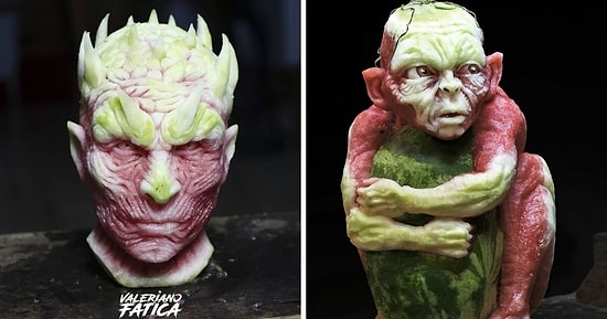 Художник вырезает невероятные скульптуры из продуктов питания, вдохновленные поп-культурой, фэнтези и многим другим (15 фото)